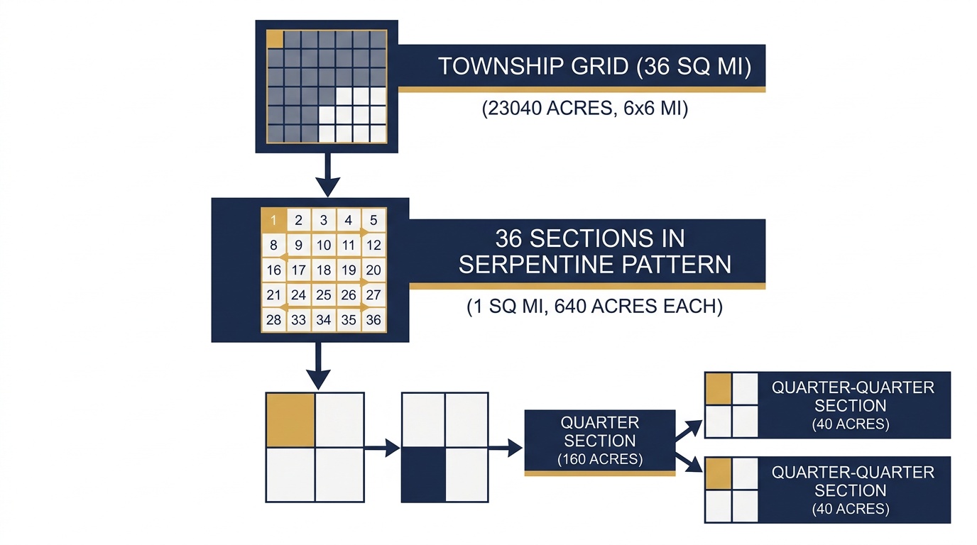 How Big Is a Township? Acres, Sections, and Size Explained
